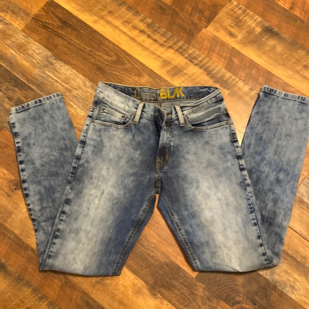 Oggi Blak acid washed jeans